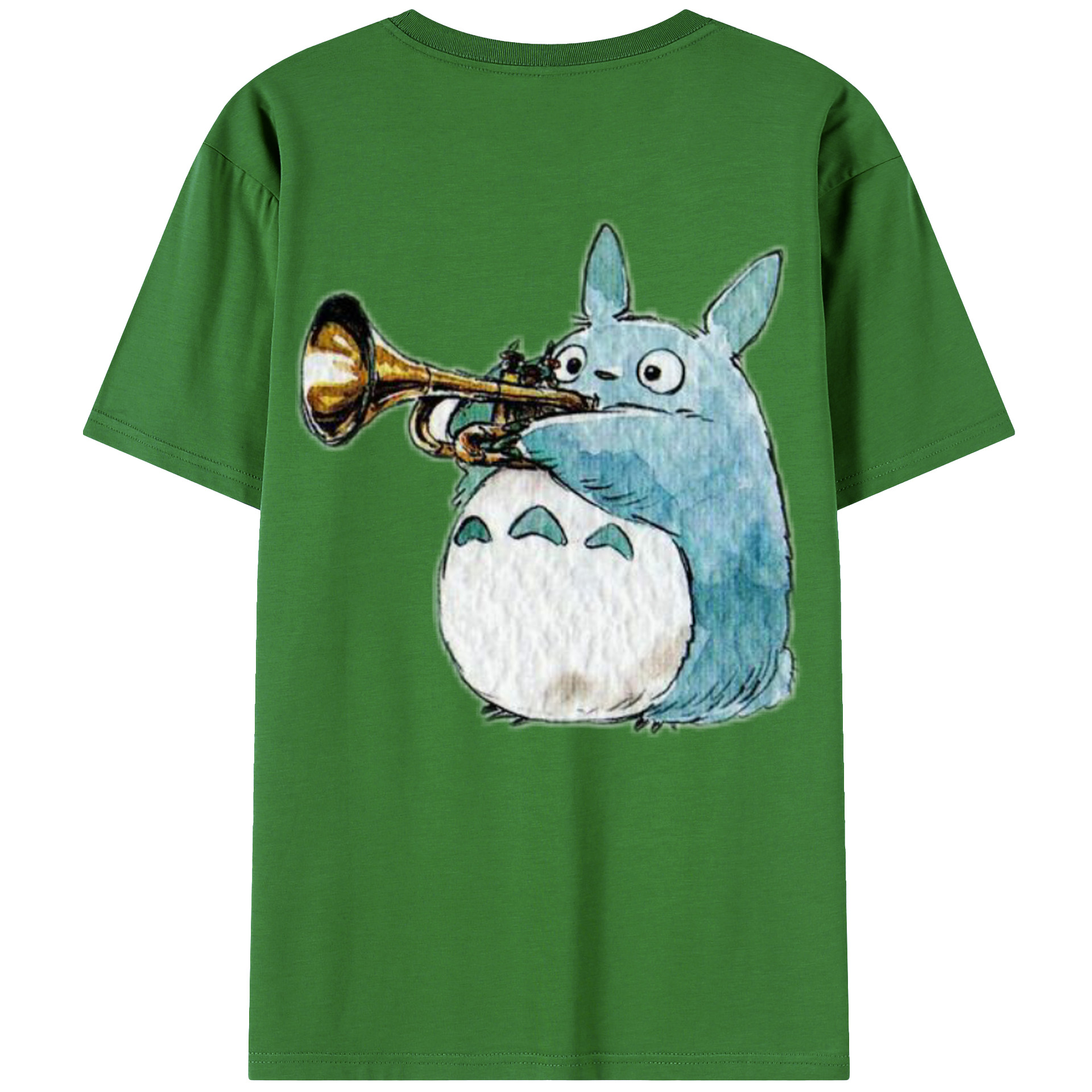 （画像用） となりのトトロ 草壁メイ 草壁サツキ My Neighbor Totoro Satsuki Kusakabe Mei Kusakabe レディース半袖Tシャツ(バックプリント)